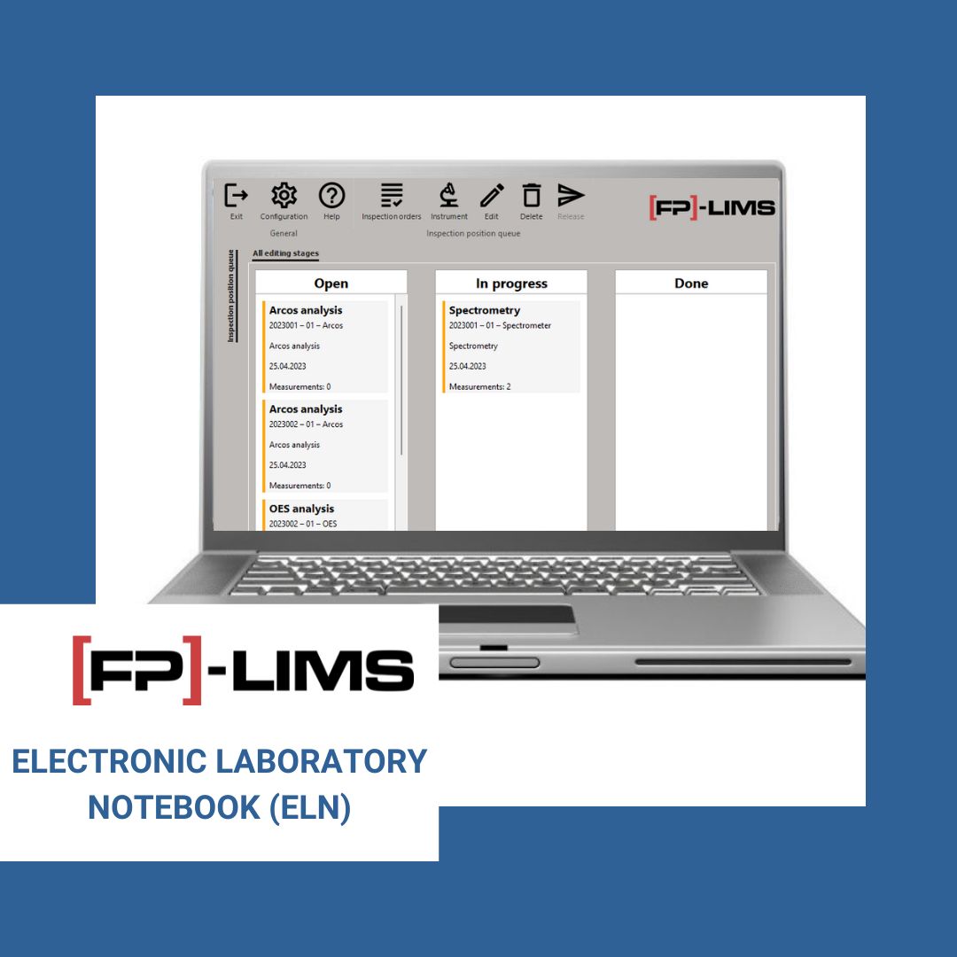 Module Electronic laboratory notebook (ELN)