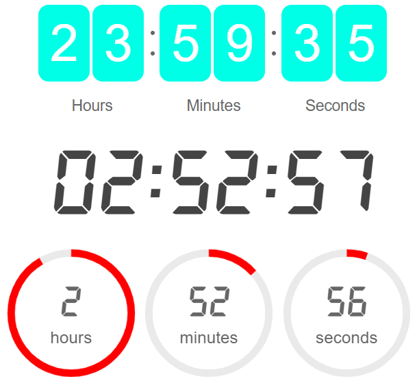 Timer's design theme