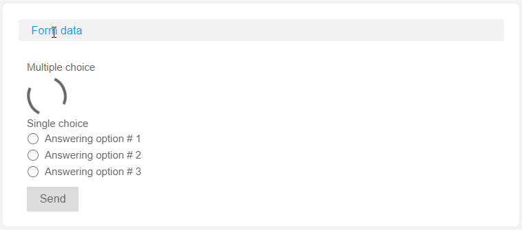 Example of downloading a data source in a web form
