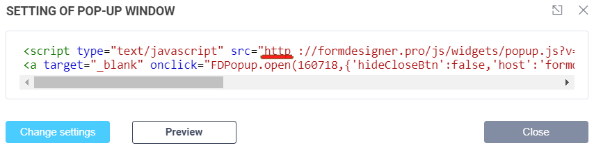 Popup window click link 5