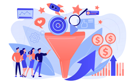 Email newsletters in the sales funnel