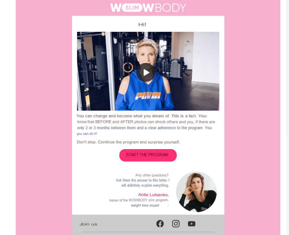 Email newsletters in the sales funnel 5