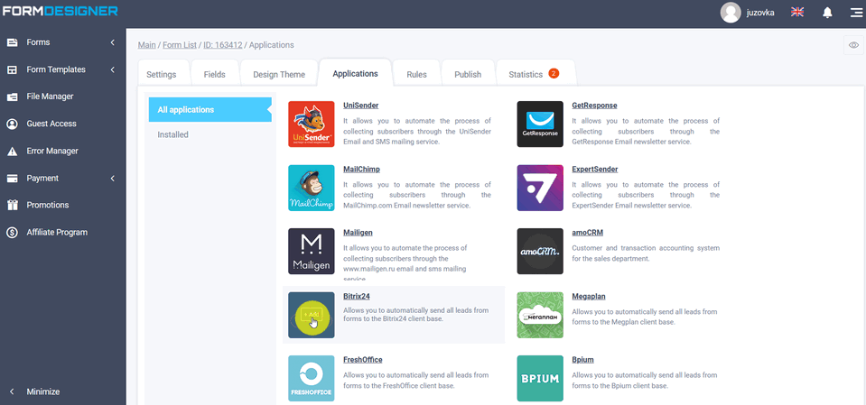Bitrix24 6 integration module