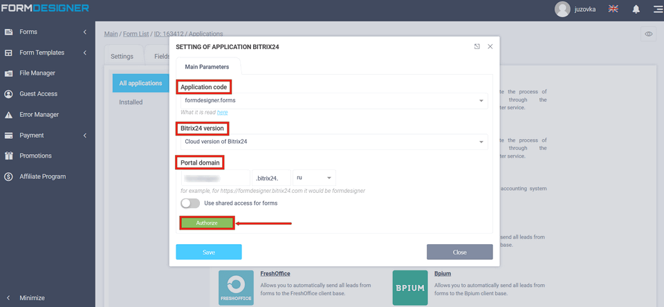 Bitrix24 integration module 8