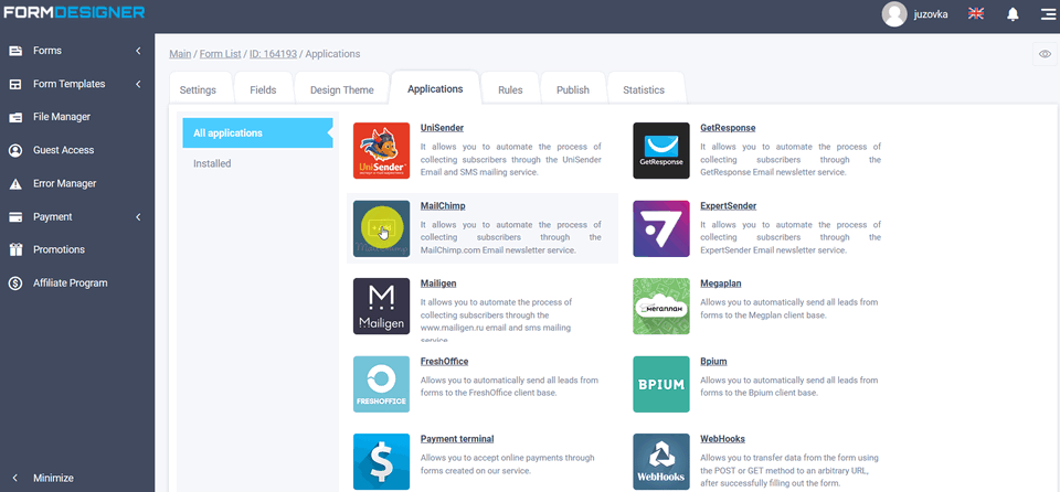 MailChimp Integration Module 2