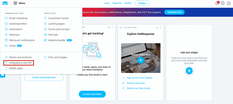GetResponse 5 integration modules