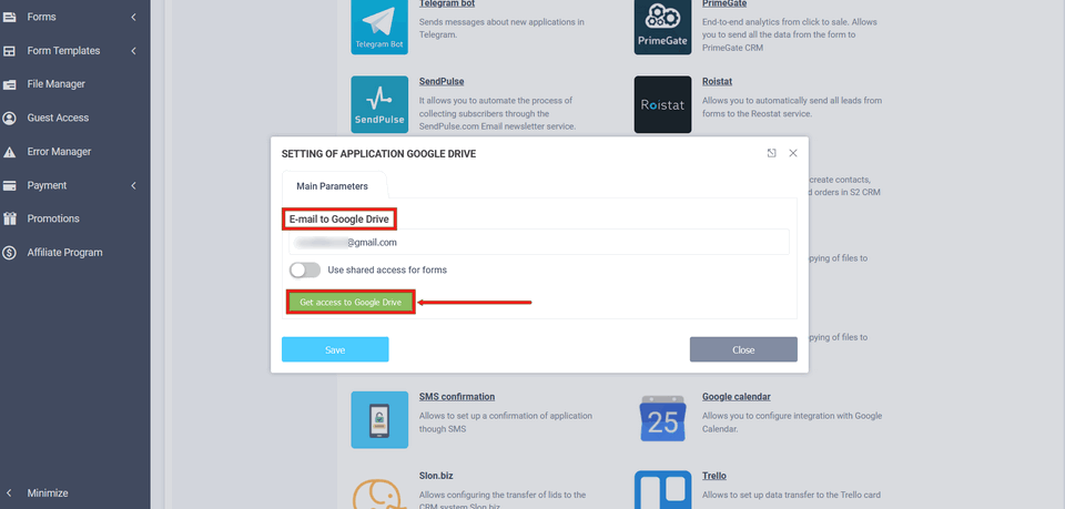 Google Drive 3 integration module
