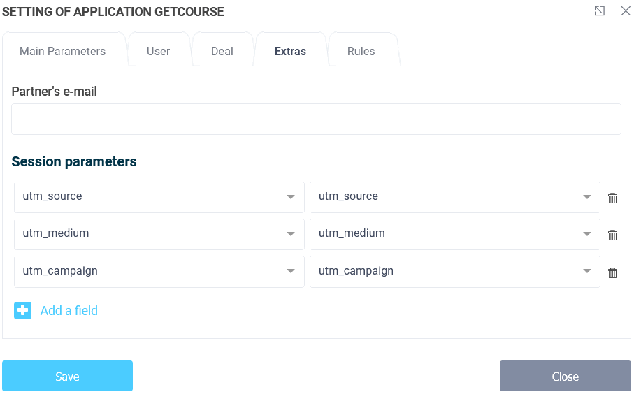 GetCourse 8 service integration module