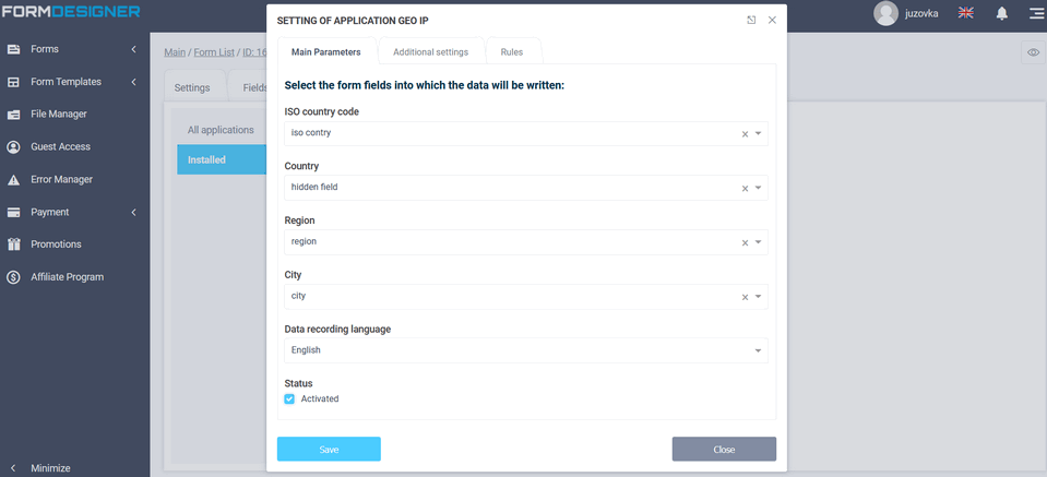 Geo IP integration module 2