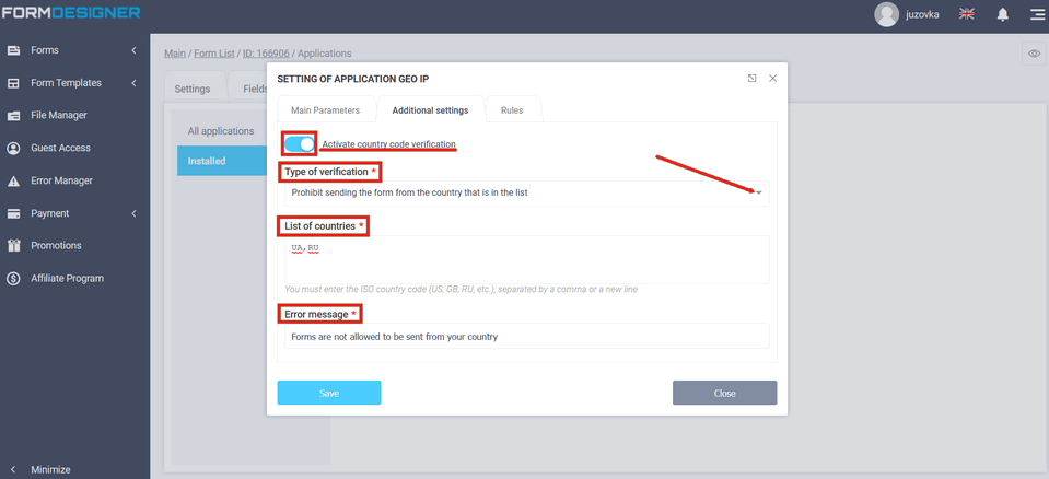 Geo IP integration module 4