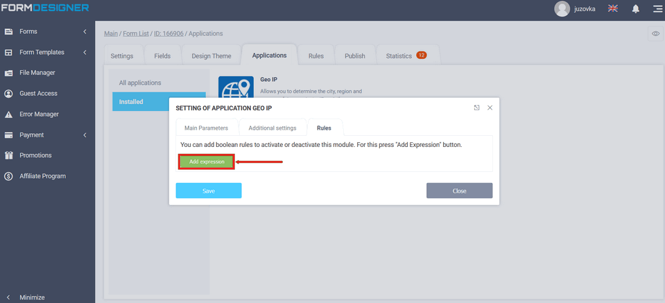 GEO IP integration module 5