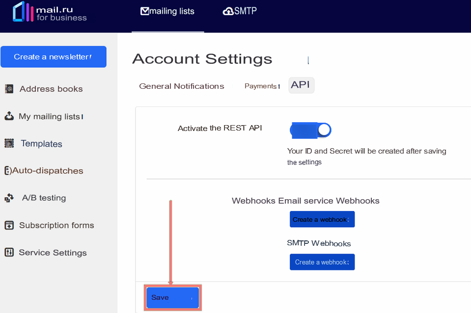 Sendbox integration module 8