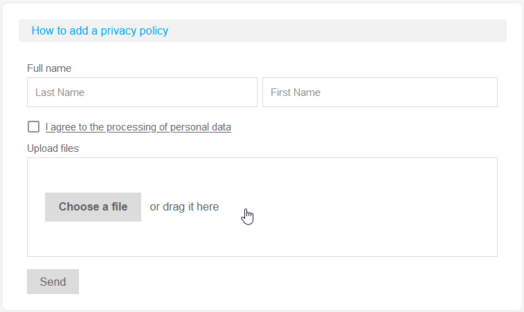Drag&Drop file upload 2