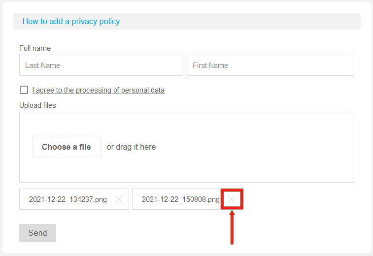 Drag&Drop file upload 4