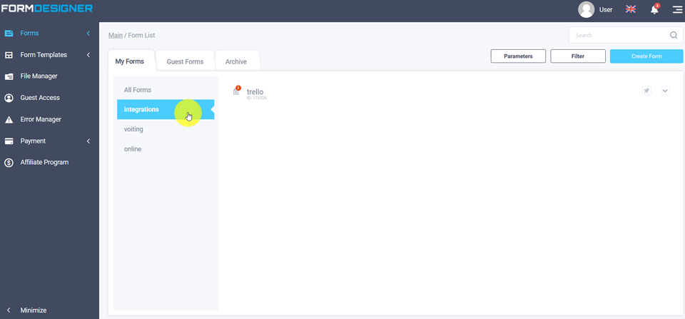 Group Display Mode 4