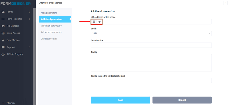form 3 element settings