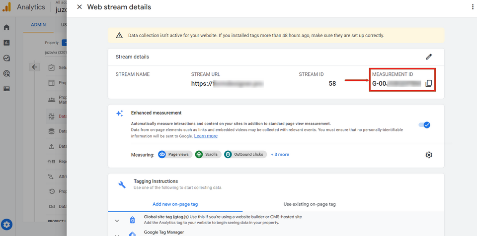 Integration with GA4 5