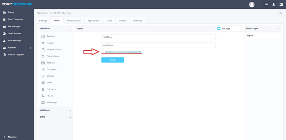 How to increase conversions on a trucking website using FormDesigner 34