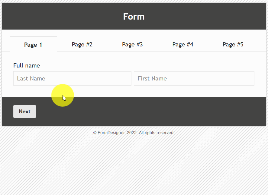 Sorting pages and fields 12