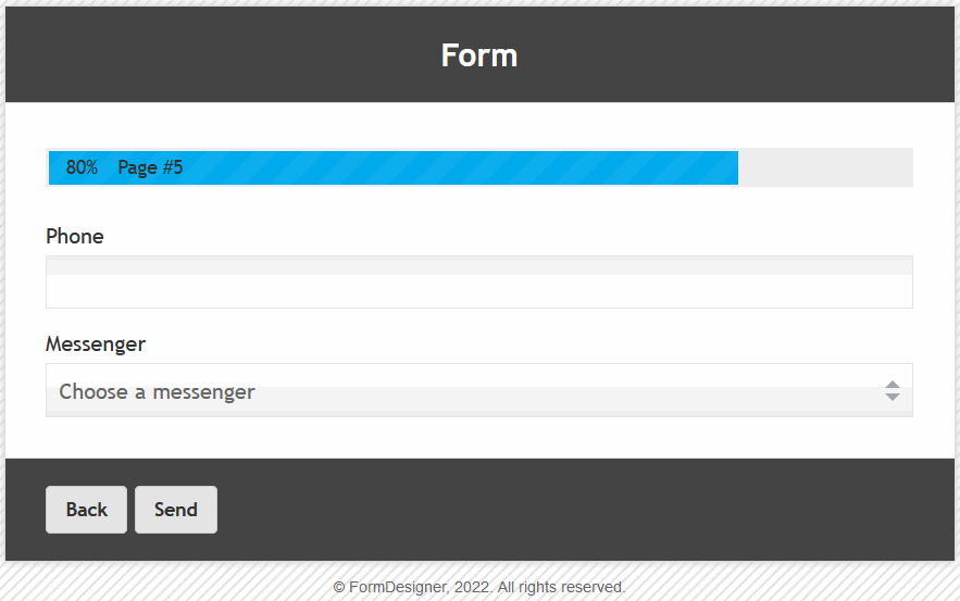 Sorting pages and fields 8