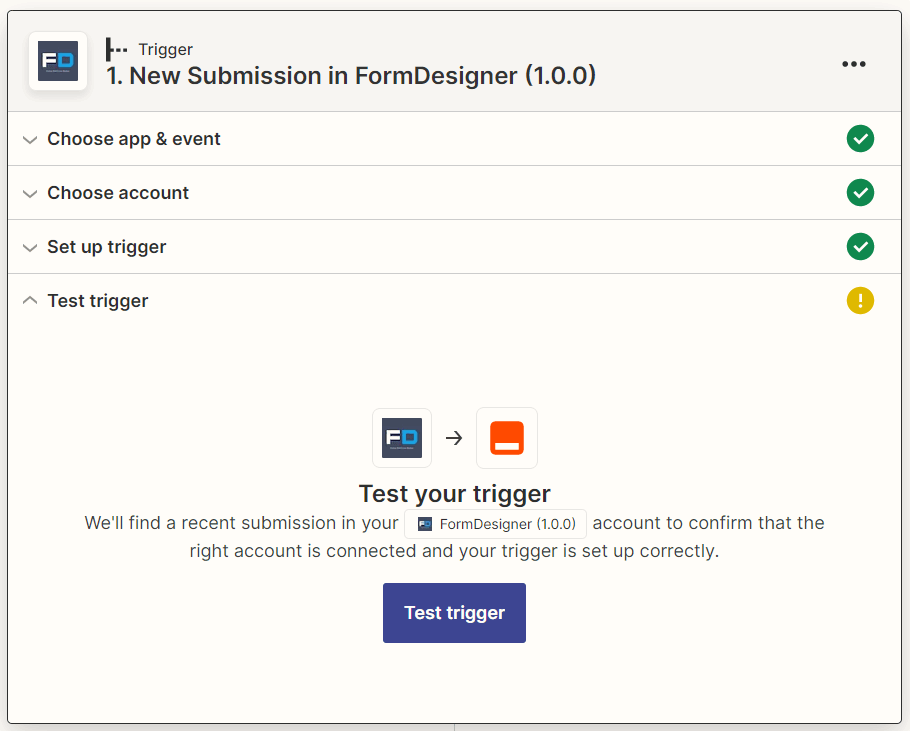Connect FormDesigner to hundreds of other applications with Zapier 8