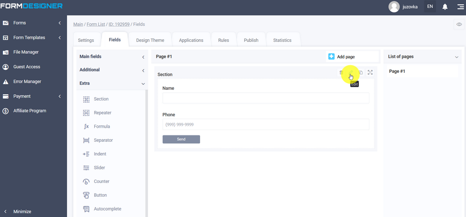 How to make a horizontal shape 5