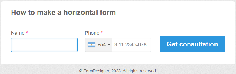How to make a horizontal shape 11