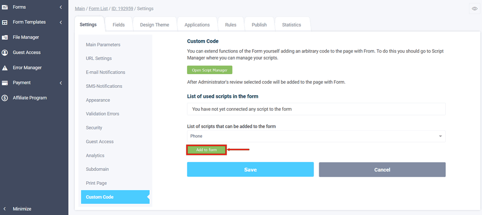 Automatic detection of the phone number mask by ip 11