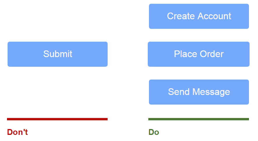 Avoid general words like 