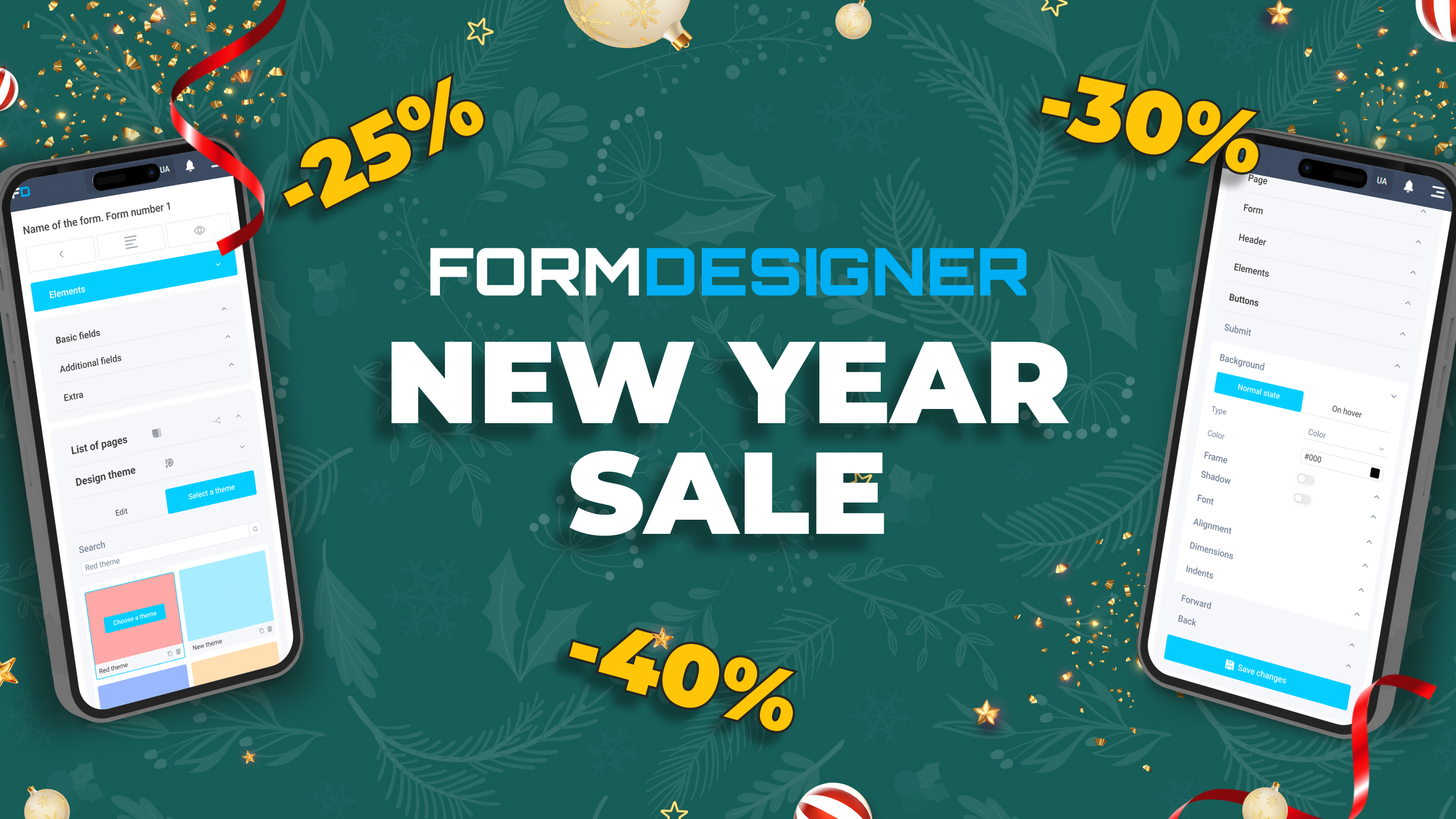 New Year sale in FormDesigner!