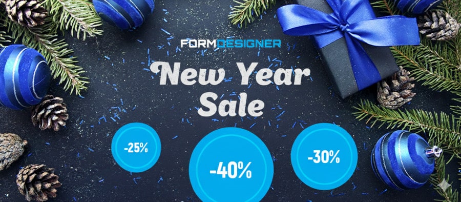 New Year sale in FormDesigner!